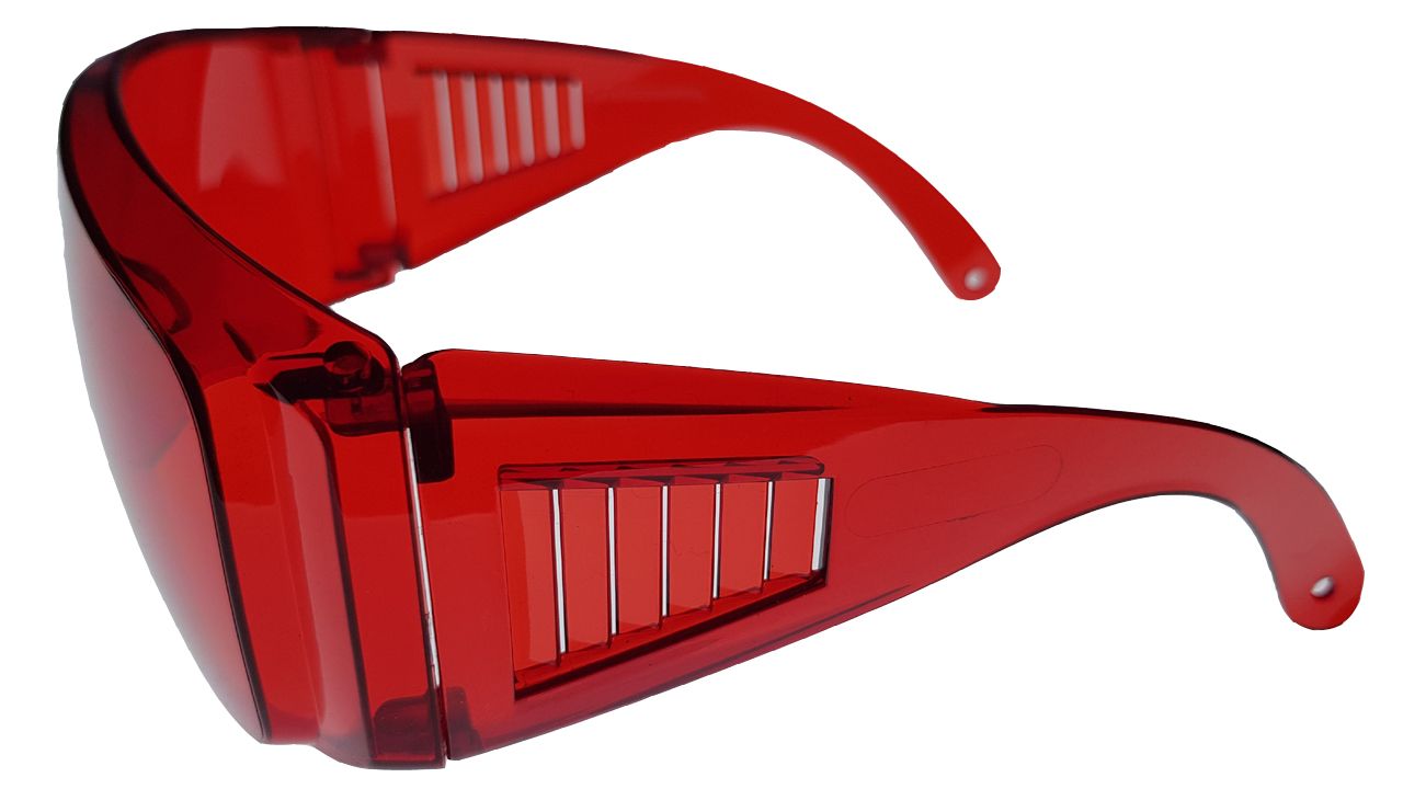 Červené brýle 5M Aero Red - Periferní blokování světla