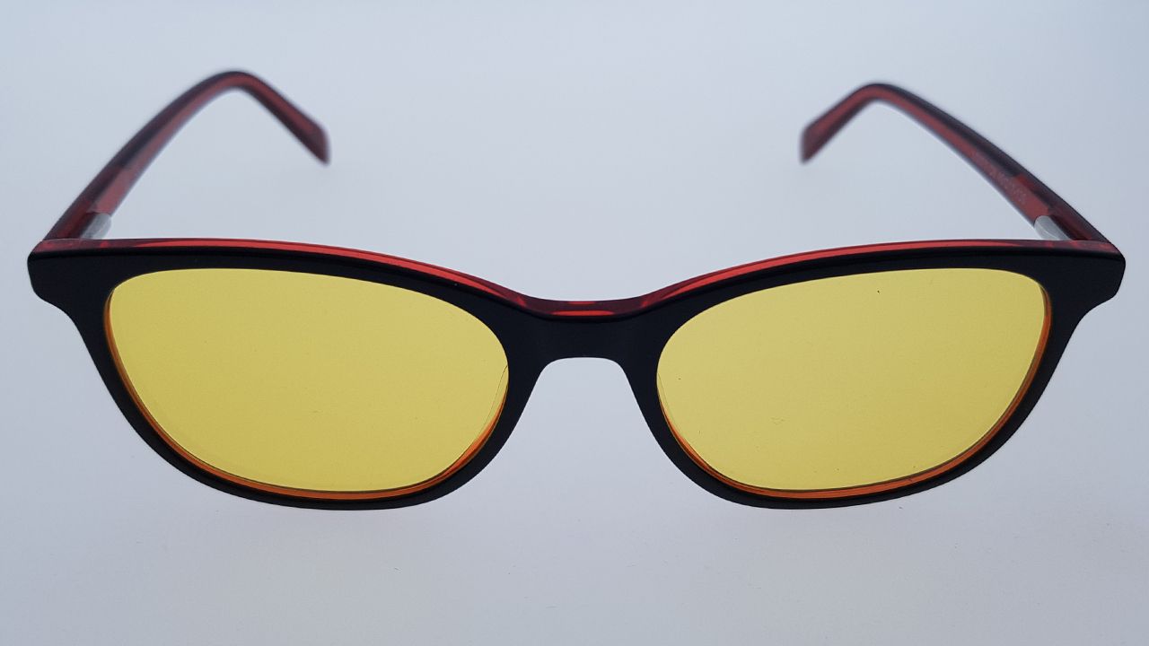 Dámské lamino - acetátové brýle Geek